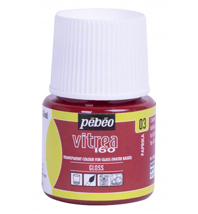 111003 - Pebeo - Paprika - Pebeo Vitrea 160-Gloss