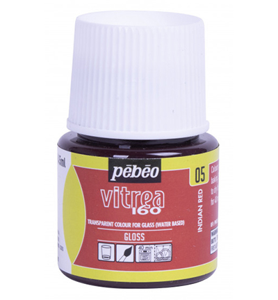111005 - Pebeo - Indian red - Pebeo Vitrea 160-Gloss
