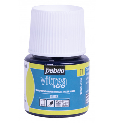 111011 - Pebeo - Turquoise - Pebeo Vitrea 160-Gloss