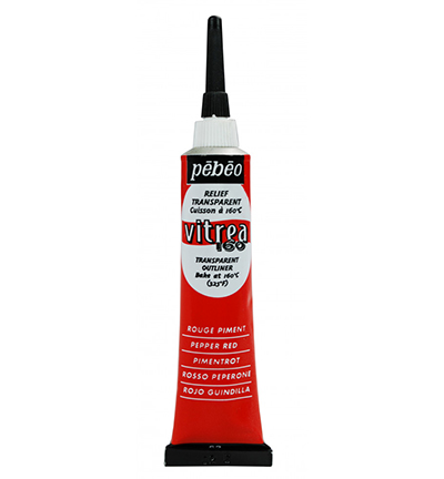 114062 - Pebeo - Pepper red - Pebeo Vitrea 160-Contour