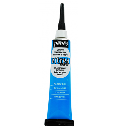 114063 - Pebeo - Turquoise - Pebeo Vitrea 160-Contour