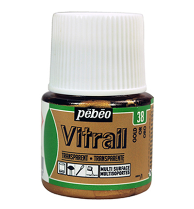 050-038 - Pebeo - Transparent Gold - Vitrail, 45ml