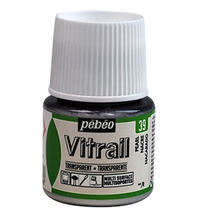 050-039 - Pebeo - Transparent Pearl - Vitrail transparent 45ml