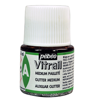 051-001 - Pebeo - Glitter Medium - Mediums Vitrail