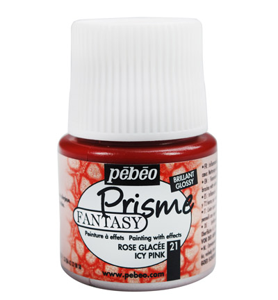 166-021 - Pebeo - Icy Pink - Fantasy Prisme, 45ml 166-021 - Pebeo - Icy Pink - Fantasy Prisme, 45ml