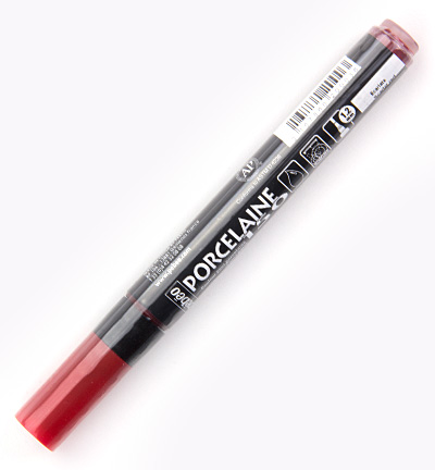 020-003 - Pebeo - Ecarlate - Marqueurs Porcelaine 020-003 - Pebeo - Ecarlate - Marqueurs Porcelaine