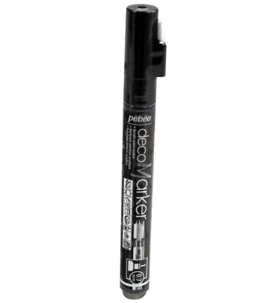201-336 - Pebeo - Black - Marqueurs acryliques 0,7 mm