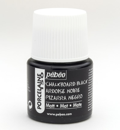 024-201 - Pebeo - Tableau noir - Porcelaine 150 Chalkboard 024-201 - Pebeo - Tableau noir - Porcelaine 150 Chalkboard
