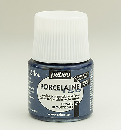 24040 - Pebeo - Hématite - Porcelaine 150 Chalkboard