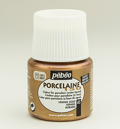 24045 - Pebeo - Vermeil - Porcelaine 150 Glossy