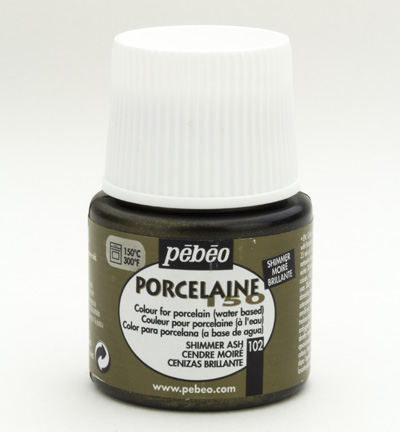 024102 - Pebeo - Shimmer Ash - Porcelaine 150 Shimmers
