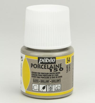 024-054 - Pebeo - Taupe - Porcelaine 150 Glossy