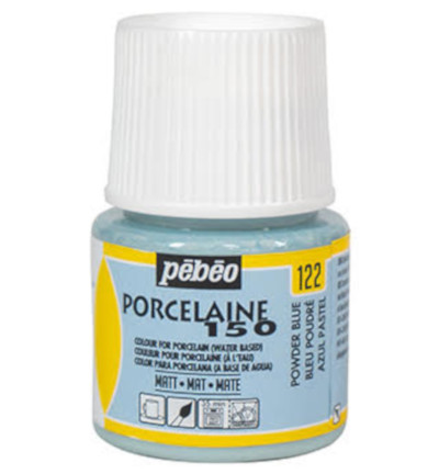 024-122 - Pebeo - Powder Blue - Porcelaine 150 Matt