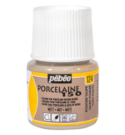 024-124 - Pebeo - Powder Taupe - Porcelaine 150 Matt