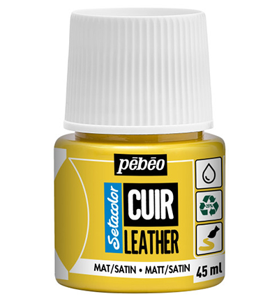 295-602 - Pebeo - Vivid Yellow - Setacolor cuir