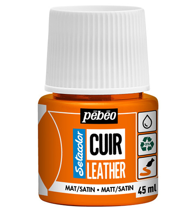 295-604 - Pebeo - Orange - Setacolor cuir