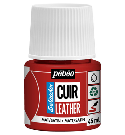 295-605 - Pebeo - Intense Red - Setacolor cuir