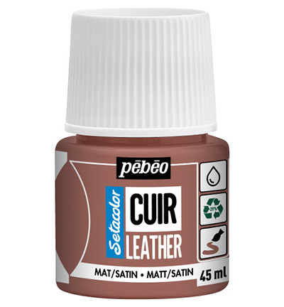 295-620 - Pebeo - Terracotta - Setacolor cuir
