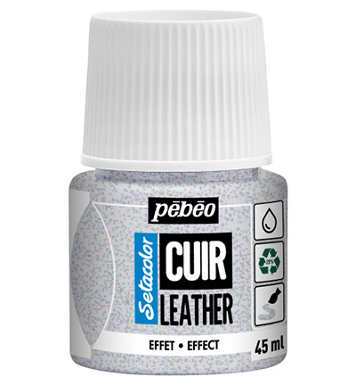 295-638 - Pebeo - Glitter Iriserend - Setacolor cuir
