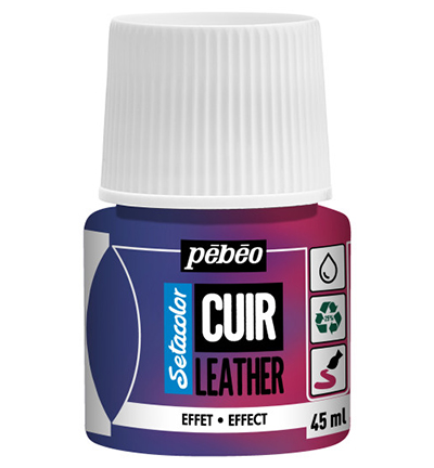 295-641 - Pebeo - Duochrome Pink/Blue - Setacolor cuir