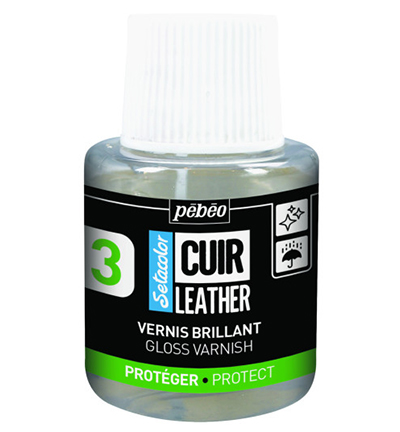 295-656 - Pebeo - Varnish Gloss - Vernis Setacolor cuir 295-656 - Pebeo - Varnish Gloss - Vernis Setacolor cuir