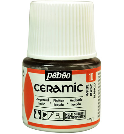 025-010 - Pebeo - Ceramic White/Blanc - Pebeo Ceramic