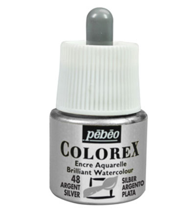 342-048 - Pebeo - Silver - Pebeo Colorex