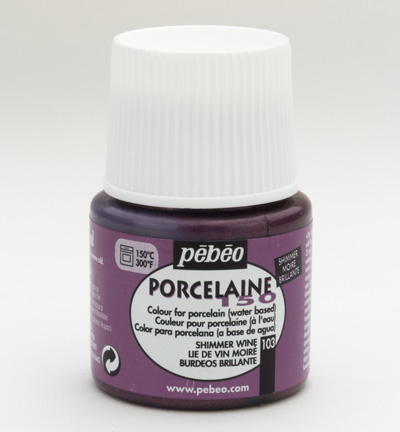 024103 - Pebeo - Shimmer Wine - Porcelaine 150 Shimmers