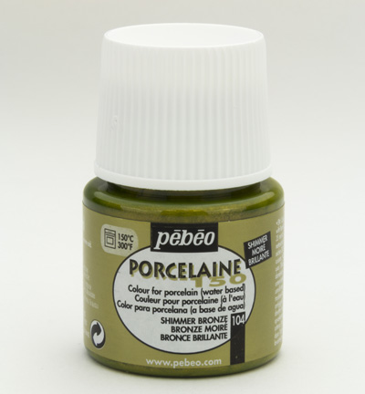 024-104 - Pebeo - Shimmer Bronze - Porcelaine 150 Shimmers