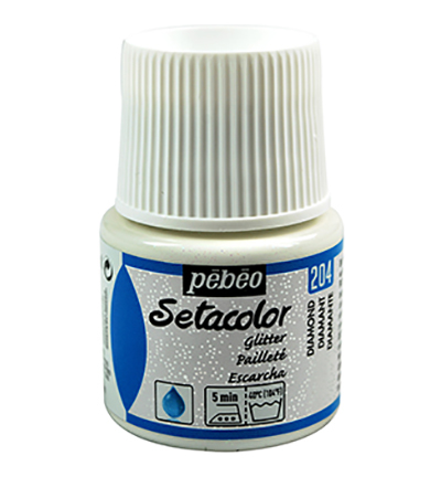 329-204 - Pebeo - Paillettes Diamond - SetaColor Tissus clairs