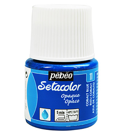 295-011 - Pebeo - Bleu Cobalt - SetaColor Opaque