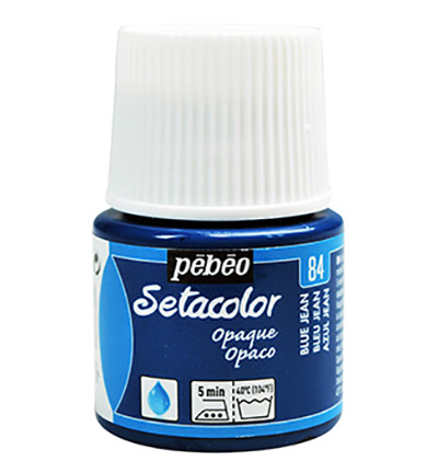 295-084 - Pebeo - Bleu Jean - SetaColor Opaque