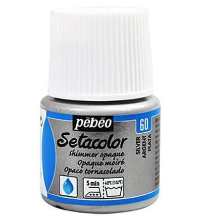 295-060 - Pebeo - Argent Moire - SetaColor Opaque