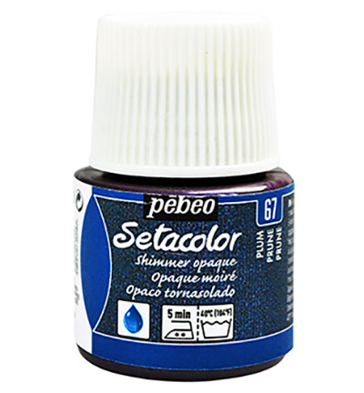 295-067 - Pebeo - Prune Moire - SetaColor Opaque