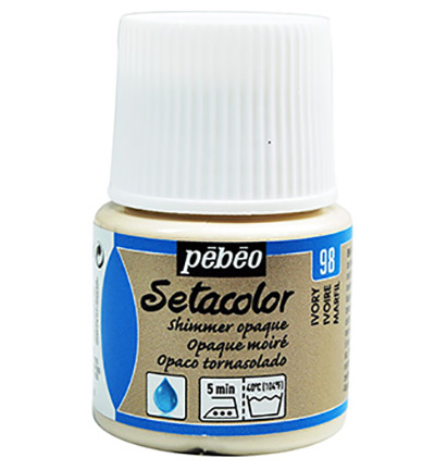 295-098 - Pebeo - Ivoire Moire - SetaColor Opaque