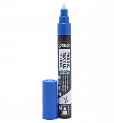 804-408 - Pebeo - Bleu - Marqueurs 7A opaques