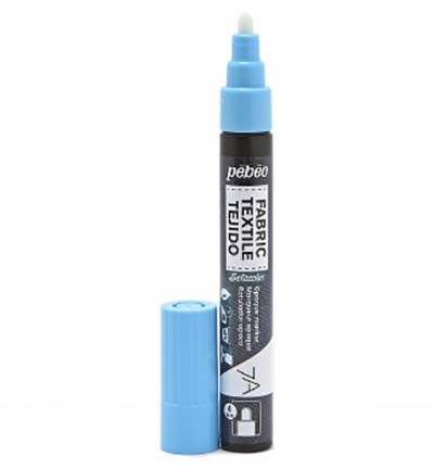 804-454 - Pebeo - Bleu pastel - Marqueurs 7A opaques