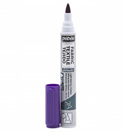 803-406 - Pebeo - Violet - Marqueurs 7A tissus clairs