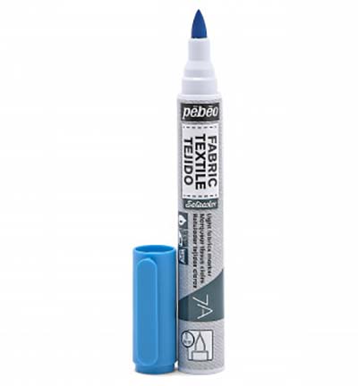 803-407 - Pebeo - Bleu clair - Textiel Marker, 7A Light Fabric, 1mm