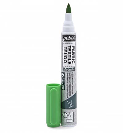 803-409 - Pebeo - Vert clair - Marqueurs 7A tissus clairs