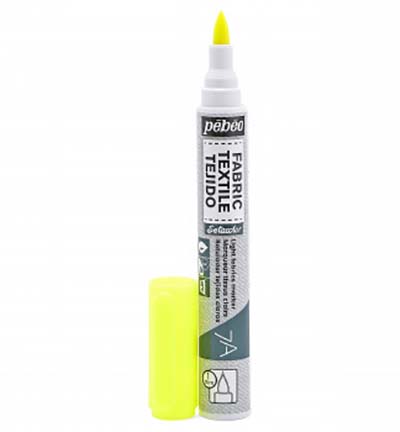 803-471 - Pebeo - Jaune fluo - Marqueurs 7A tissus clairs