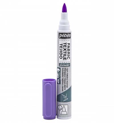 803-474 - Pebeo - Violet fluo - Marqueurs 7A tissus clairs
