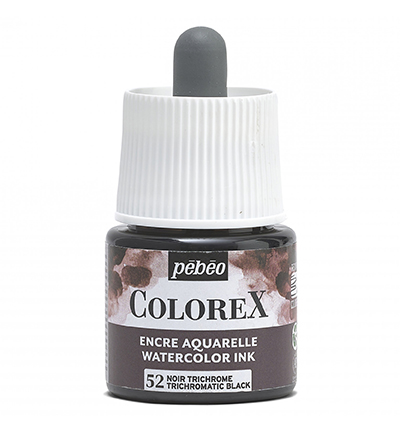 417052 - Pebeo - Trichromatic Black - Colorex 45ml