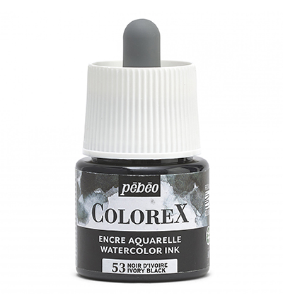 417053 - Pebeo - Ivory Black - Colorex 45ml