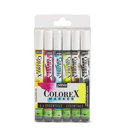 417410 - Pebeo - Set Markers Essentials - Colorex  Sets