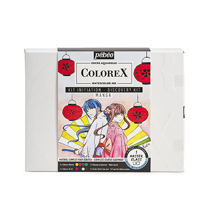 417421 - Pebeo - Colorex Manga Kit - Colorex  Sets