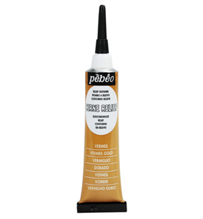 460-000 - Pebeo - Vermeil Gold - Vitrail relief liners