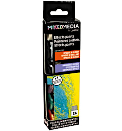 764-505 - Pebeo - Set Ceramic / Moon Mixed Media - Set 6x20ml