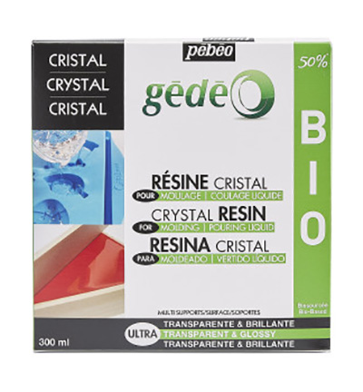 766-142 - Pebeo - Crystal resin bio kit 300 ml - 
