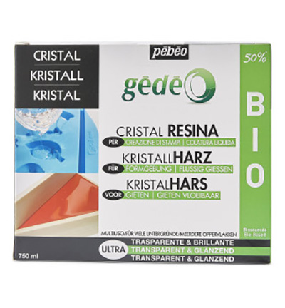 766-143 - Pebeo - Crystal resin bio kit 750 ml - 